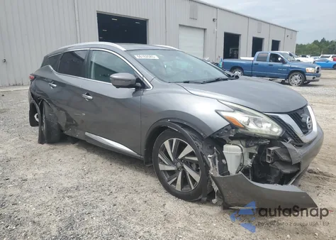 2016 Nissan Murano S из США, поврежденный, VIN 5N1AZ2MH9GN151661